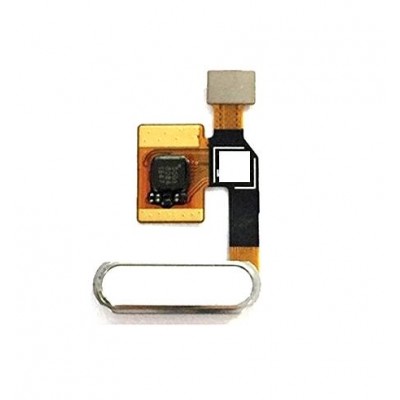Home Button Complete For Xiaomi Mi 5c White By - Maxbhi Com