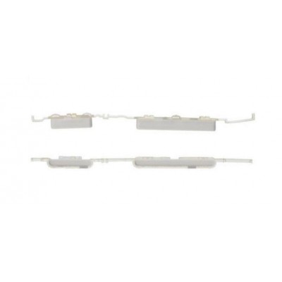 Power Button Outer For Samsung Galaxy Tab4 8 0 3g T331 White By - Maxbhi Com