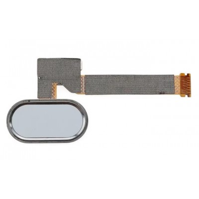Home Button Complete For Meizu Mx5 Silver By - Maxbhi Com