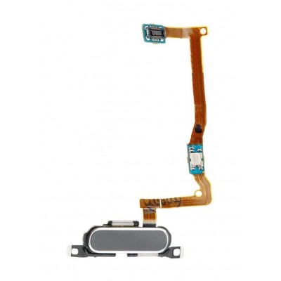 Home Button Complete For Samsung Galaxy Alpha S801 Silver By - Maxbhi Com