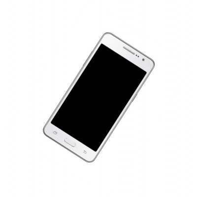 Home Button Complete For Samsung Galaxy Grand Prime Duos Tv White By - Maxbhi Com