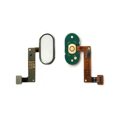 Home Button Complete For Meizu M5 Note Silver By - Maxbhi Com