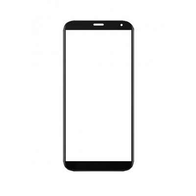 Replacement Front Glass For Blu C6l 2020 Black By - Maxbhi Com