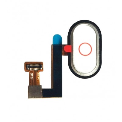Home Button Complete For Nubia M2 Lite White By - Maxbhi Com