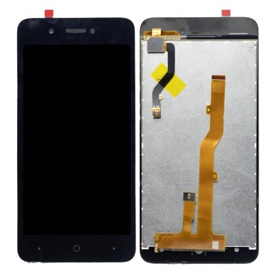 Lcd With Touch Screen For Itel A25 Black By - Maxbhi Com