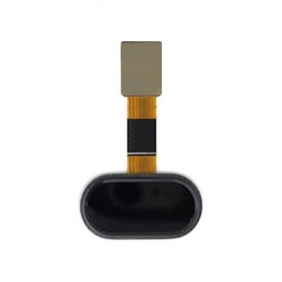 Home Button Complete For Meizu M5s Black By - Maxbhi Com