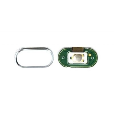 Home Button Outer For Meizu M5s Silver By - Maxbhi Com