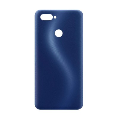 Back Panel Cover For Oppo A12s Blue - Maxbhi Com