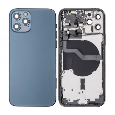 Full Body Housing For Apple Iphone 12 Pro Blue - Maxbhi Com