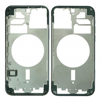 Lcd Frame Middle Chassis For Apple Iphone 12 Pro Blue By - Maxbhi Com