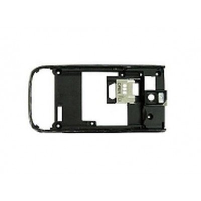Lcd Frame Middle Chassis For Nokia 5330 Mobile Tv Edition Black By - Maxbhi Com