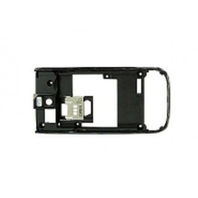 Lcd Frame Middle Chassis For Nokia 5330 Mobile Tv Edition Black By - Maxbhi Com