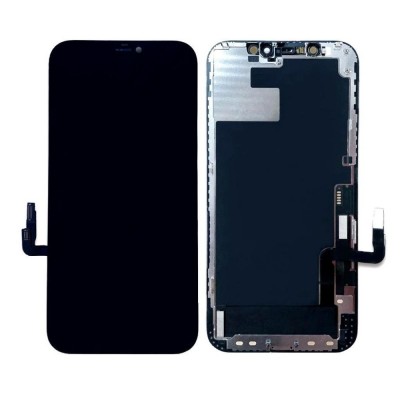 Lcd With Touch Screen For Apple Iphone 12 Pro Silver By - Maxbhi Com