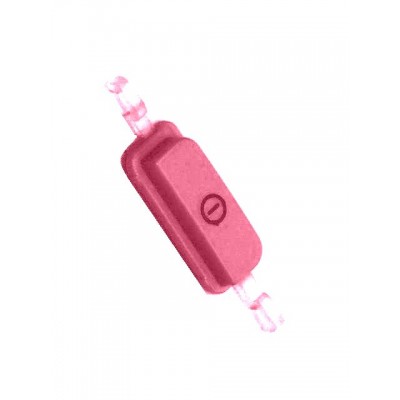 Power Button Outer For Samsung S3850 Corby Ii Pink By - Maxbhi Com