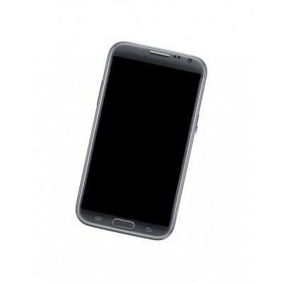 Home Button Complete For Samsung Galaxy Note Ii Cdma N719 Black By - Maxbhi Com