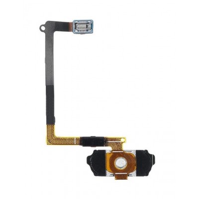 Home Button Complete For Samsung Galaxy S6 Duos Blue By - Maxbhi Com