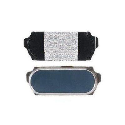 Home Button Outer For Samsung Galaxy S6 Duos Blue By - Maxbhi Com