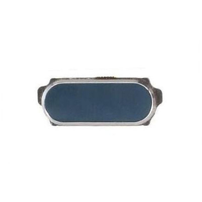 Home Button Outer For Samsung Galaxy S6 Duos Blue By - Maxbhi Com