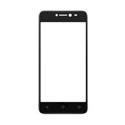Replacement Front Glass For Wiko Sunny 4 Grey By - Maxbhi Com