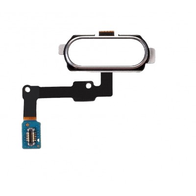 Home Button Complete For Samsung Galaxy J2 Dtv Silver By - Maxbhi Com
