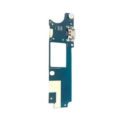 Charging Connector Flex Pcb Board For Micromax Canvas Mega E353q353 By - Maxbhi Com