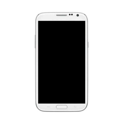 Home Button Complete For Samsung Galaxy Note Ii I317 Black By - Maxbhi Com