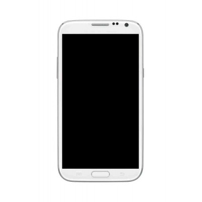 Home Button Complete For Samsung Galaxy Note Ii I317 White By - Maxbhi Com