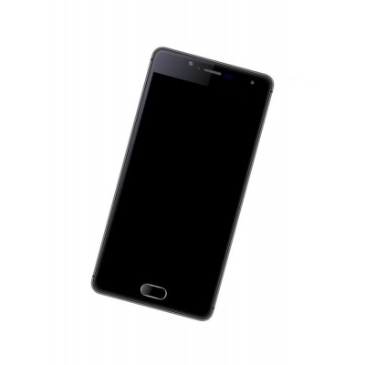 Home Button Complete For Qmobile Noir A6 Black By - Maxbhi Com