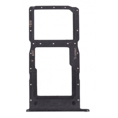 Sim Card Holder Tray For Huawei Enjoy 20 Black - Maxbhi Com