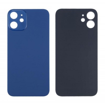 Back Panel Cover For Apple Iphone 12 Mini Blue - Maxbhi Com