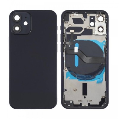 Full Body Housing For Apple Iphone 12 Mini Black - Maxbhi Com