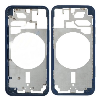 Lcd Frame Middle Chassis For Apple Iphone 12 Mini Blue By - Maxbhi Com