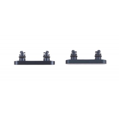 Volume Side Button Outer for Apple iPhone 12 Mini Black - Plastic Key