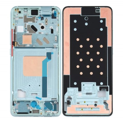 Lcd Frame Middle Chassis For Xiaomi Redmi K30 Ultra Green By - Maxbhi Com