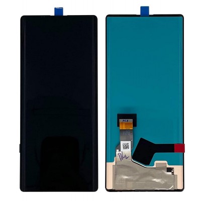 Lcd With Touch Screen For Lg Wing 5g White By - Maxbhi Com