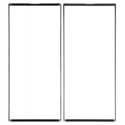 Replacement Front Glass For Lg Wing 5g Black By - Maxbhi Com
