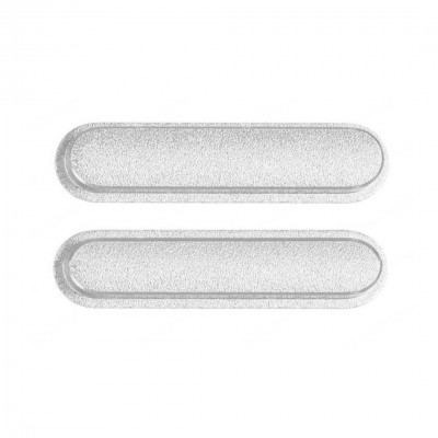 Volume Side Button Outer For Apple Ipad Air 2020 Silver By - Maxbhi Com