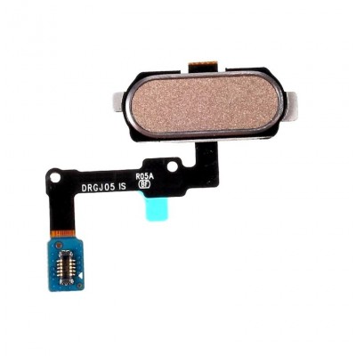 Home Button Complete For Samsung Galaxy On7 Pro 2017 Pink By - Maxbhi Com
