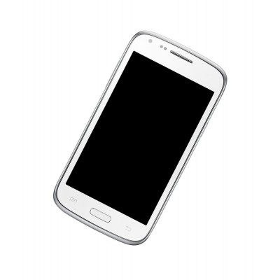 Home Button Complete For Samsung Galaxy Core I8062 White By - Maxbhi Com