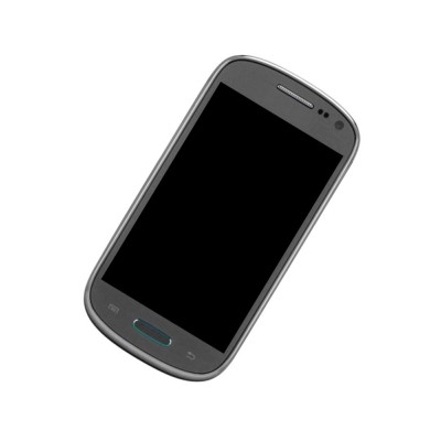 Home Button Complete For Samsung Galaxy Exhibit T599 Black By - Maxbhi Com