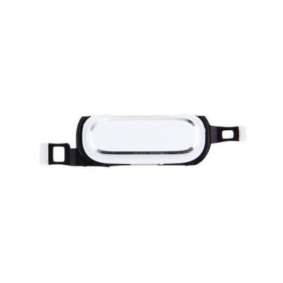 Home Button Outer For Samsung Galaxy Note 510 White Silver By - Maxbhi Com