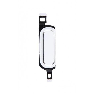 Home Button Outer For Samsung Galaxy Note 510 White Silver By - Maxbhi Com