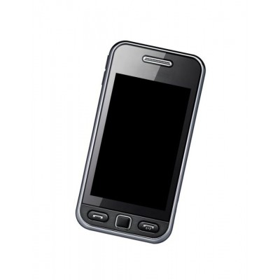 Lcd Frame Middle Chassis For Samsung S5230w Star Wifi Silver By - Maxbhi Com