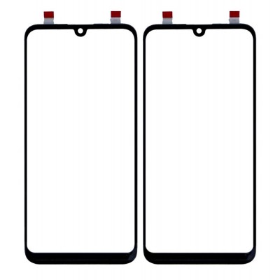 Replacement Front Glass For Lava Z66 Black By - Maxbhi Com
