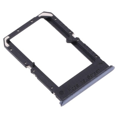 Sim Card Holder Tray For Oppo Reno 4 Lite Black - Maxbhi Com