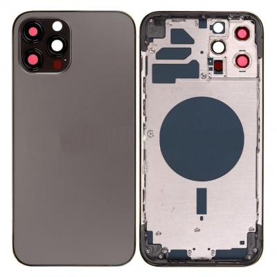 Full Body Housing for Apple iPhone 12 Pro Max - Black