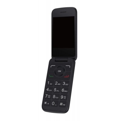 Lcd Frame Middle Chassis For Alcatel Go Flip 3 White By - Maxbhi Com