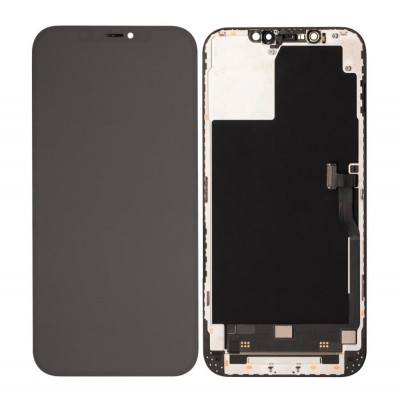 Lcd With Touch Screen For Apple Iphone 12 Pro Max Grey By - Maxbhi Com