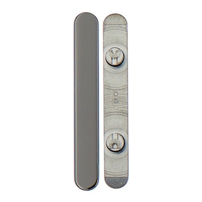 Power Button Outer For Apple Iphone 12 Pro Max Black By - Maxbhi Com