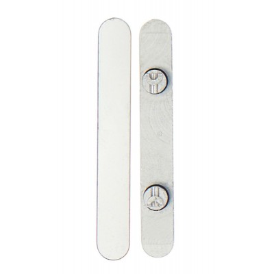 Power Button Outer For Apple Iphone 12 Pro Max Silver By - Maxbhi Com